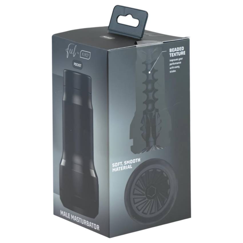 Kiiroo Feel Pocket - zseb maszturbátor (fekete) - Image 5