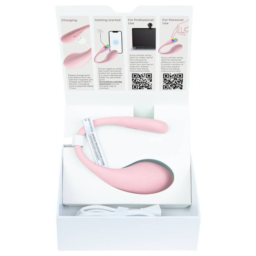 Kiiroo Spot - vibrációs tojás (pink) - Image 6