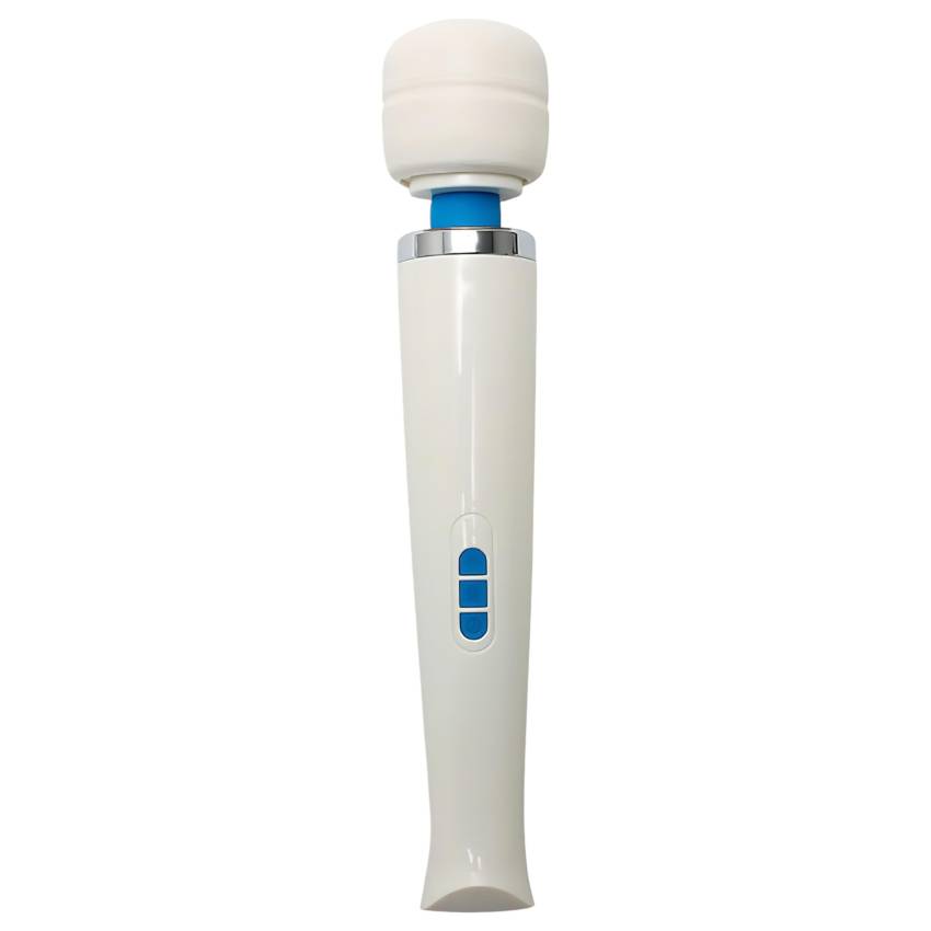 Love Magic Wand - akkus, masszírozó vibrátor (fehér) - Image 2