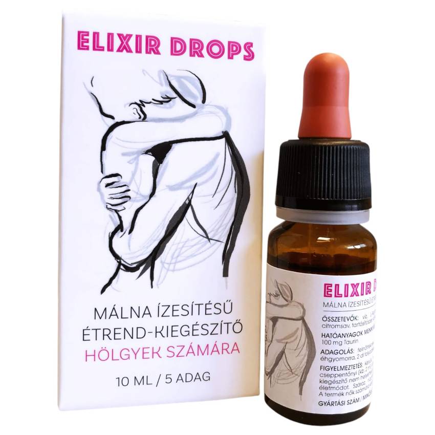 ELIXIR - női vágyfokozó cseppek (10ml) - málna - Image 2