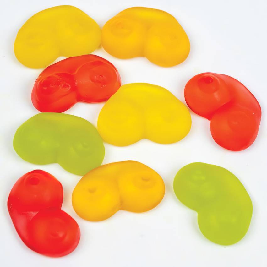 Jelly Boobs - gumicukor cici - gyümölcs ízű (120g) - Image 3