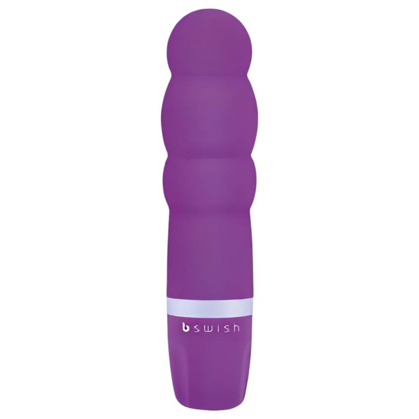 / B SWISH Bcute Pearl - vízálló gyöngyös vibrátor (lila)