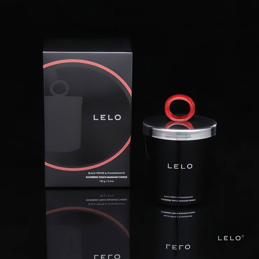 LELO masszázsgyertya - gránátalmás-feketebors (150g) - Image 2