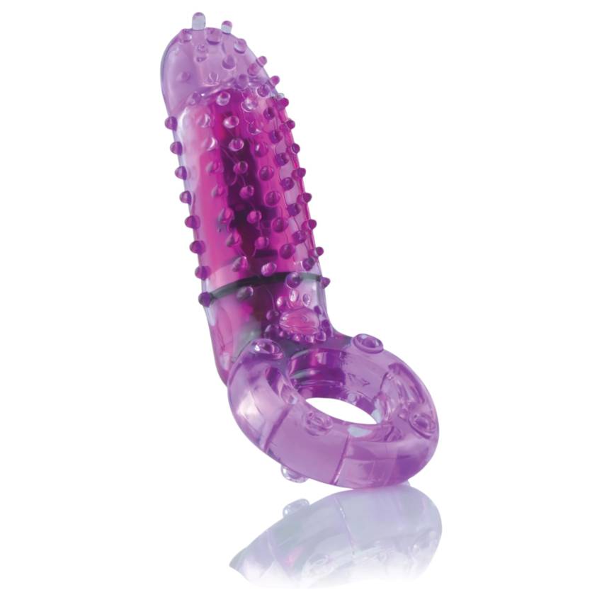 Screaming O Oyeah - vízálló, vibrációs péniszgyűrű (lila) - Image 3