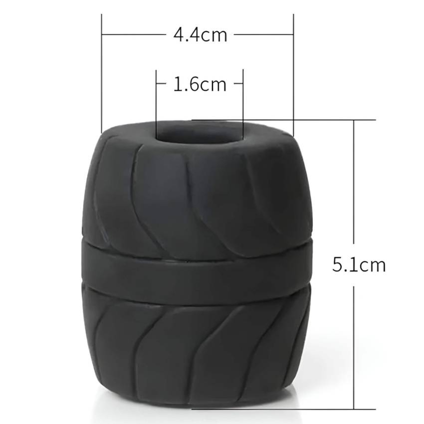 SilaSkin Ball Heregyűrű és nyújtó (fehér) - Image 3