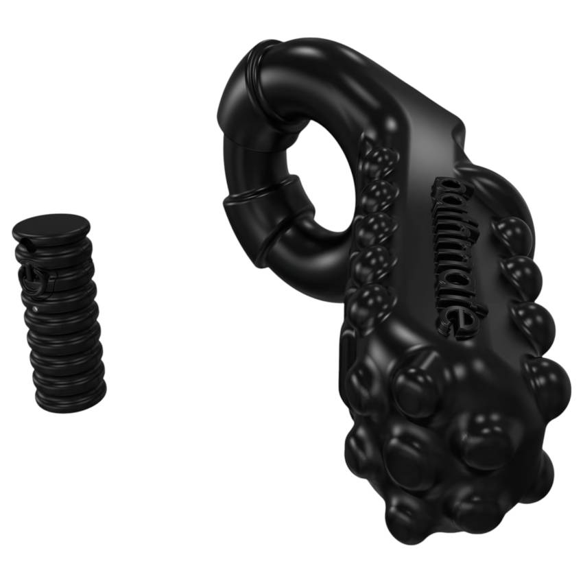 Bathmate Vibe Ring Tickle - vibrációs péniszgyűrű (fekete) - Image 2