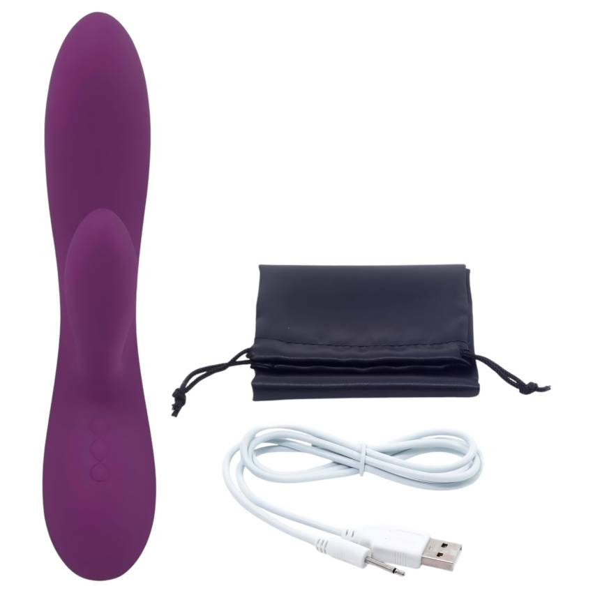FEELZTOYS Lea - akkus, G-pont vibrátor (mályva) - Image 5