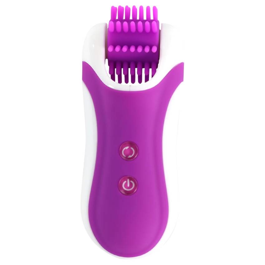 FEELZTOYS Clitella - akkus, forgó, orál vibrátor (lila) - Image 5