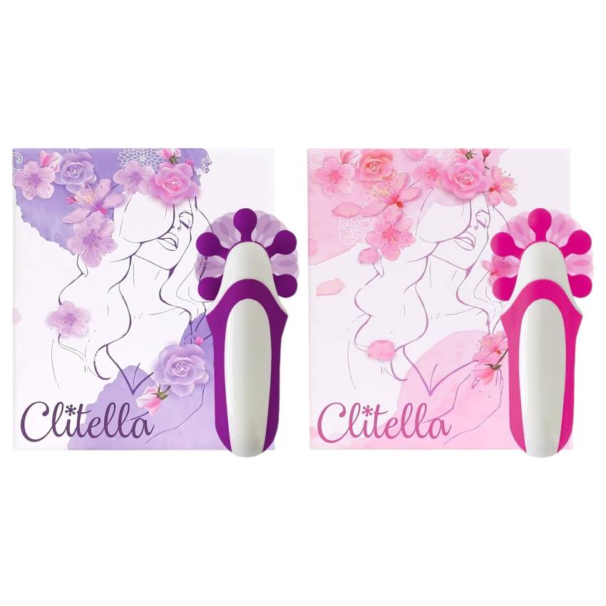 FEELZTOYS Clitella - akkus, forgó, orál vibrátor (lila) - Image 8