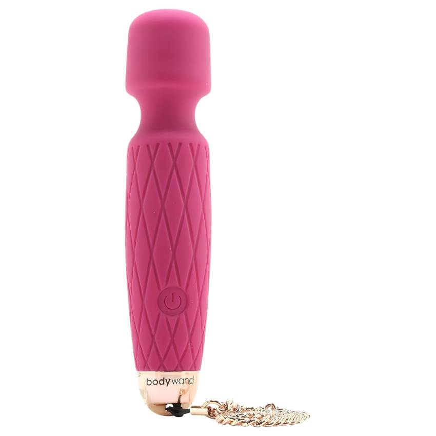 Bodywand Luxe - akkus, mini masszírozó vibrátor (rózsaszín) - Image 3