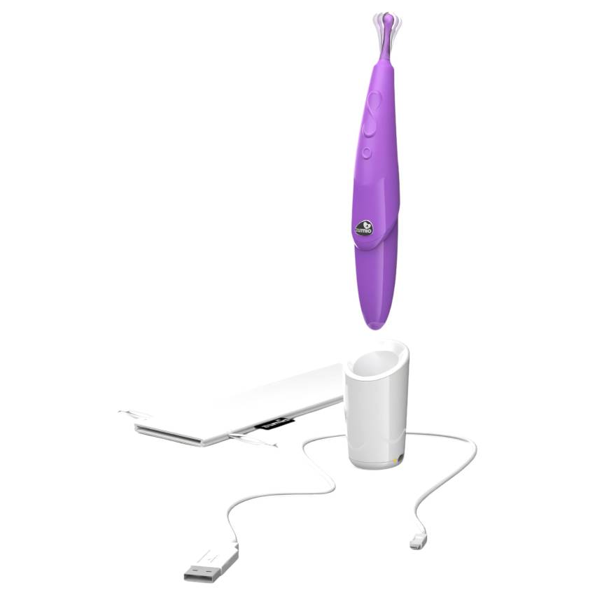 Zumio Soft - akkus csikló vibrátor (lila) - Image 5