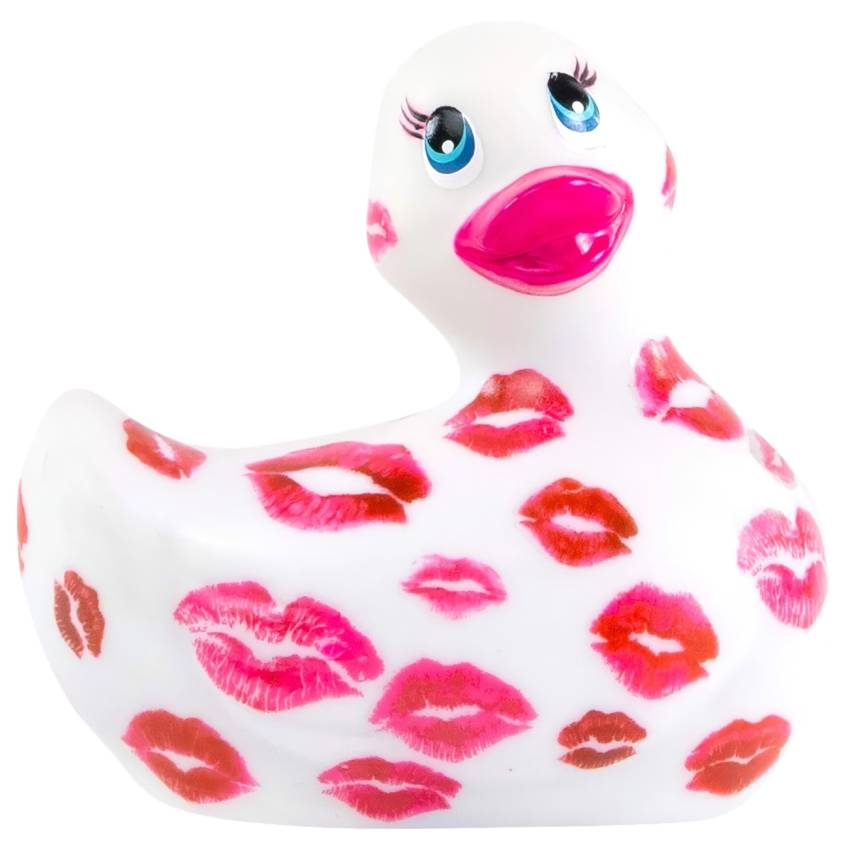 My Duckie Romance 2.0 - vízálló csikló vibrátor (fehér-pink) - Image 3