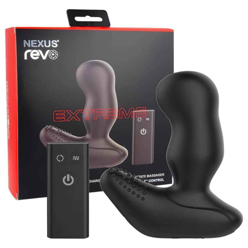 Nexus Revo Extreme - rádiós, forgó prosztata vibrátor (fekete) - Image 7