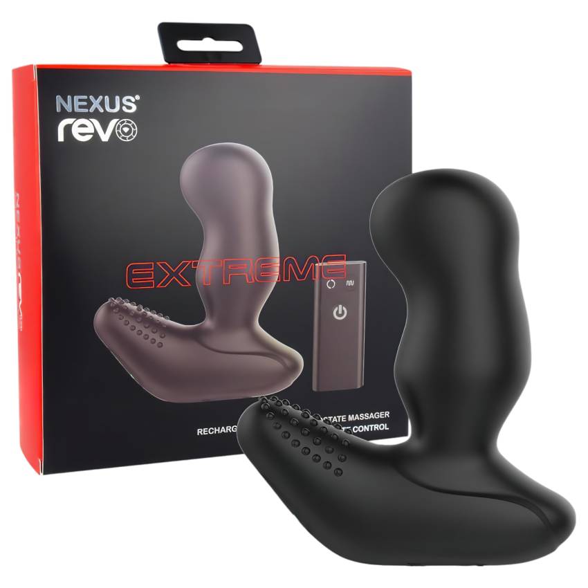 Nexus Revo Extreme - rádiós, forgó prosztata vibrátor (fekete) - Image 8