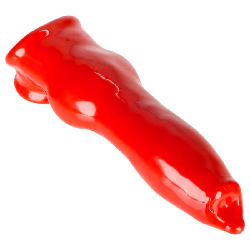 / OXBALLS Fido - péniszköpeny (piros) - Image 3