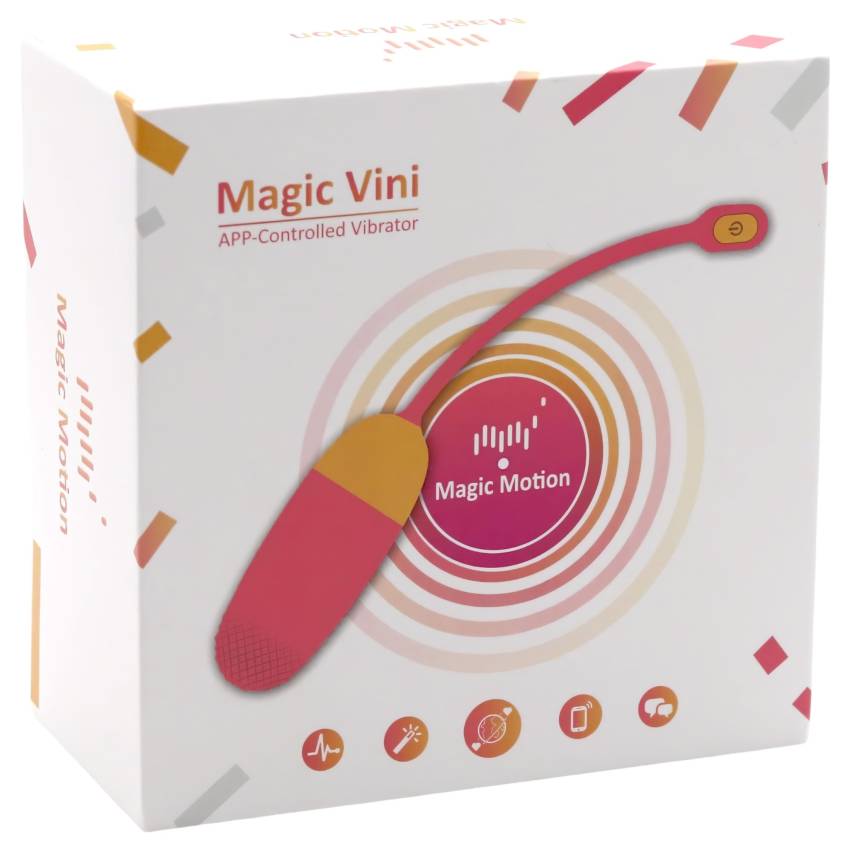 Magic Motion Vini - okos, akkus vibrációs tojás (narancs) - Image 6