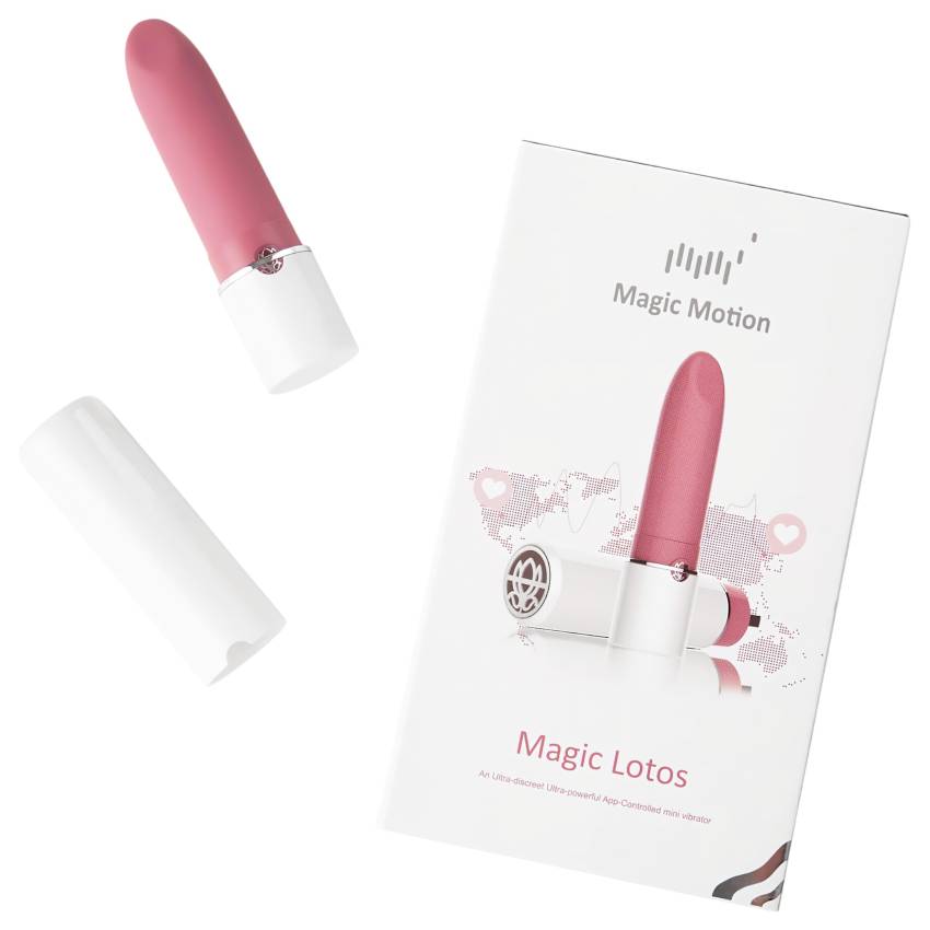 Magic Motion Lotos - okos, akkus mini rúzs vibrátor (rózsaszín) - Image 5