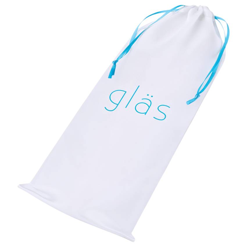 GLAS - szíves üveg dildó (átlátszó) - Image 5