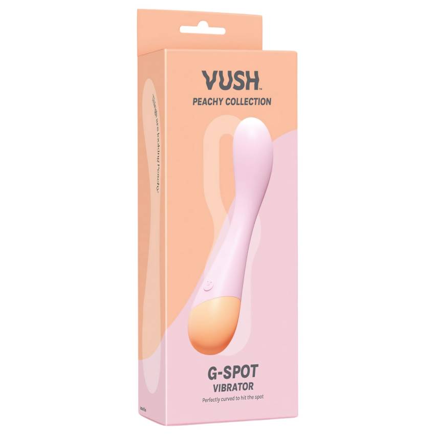 Vush Peachy G-Spot - akkus G-pont vibrátor (pink) - Image 2