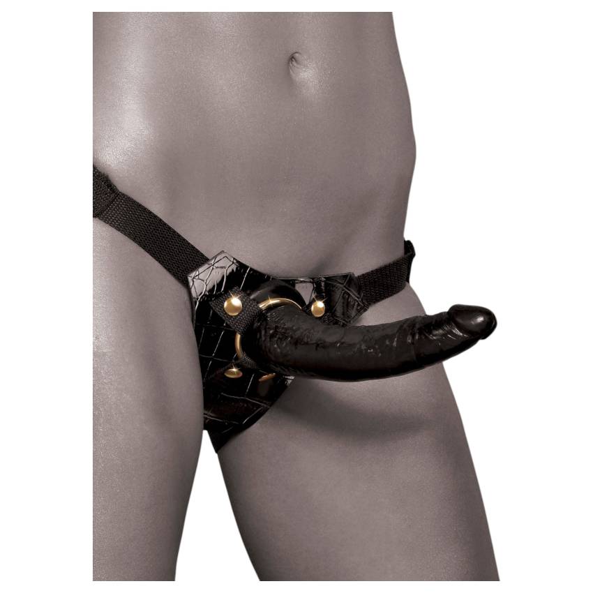 Fetish Fantasy - hám, felcsatolható termékekhez (fekete) - Image 8