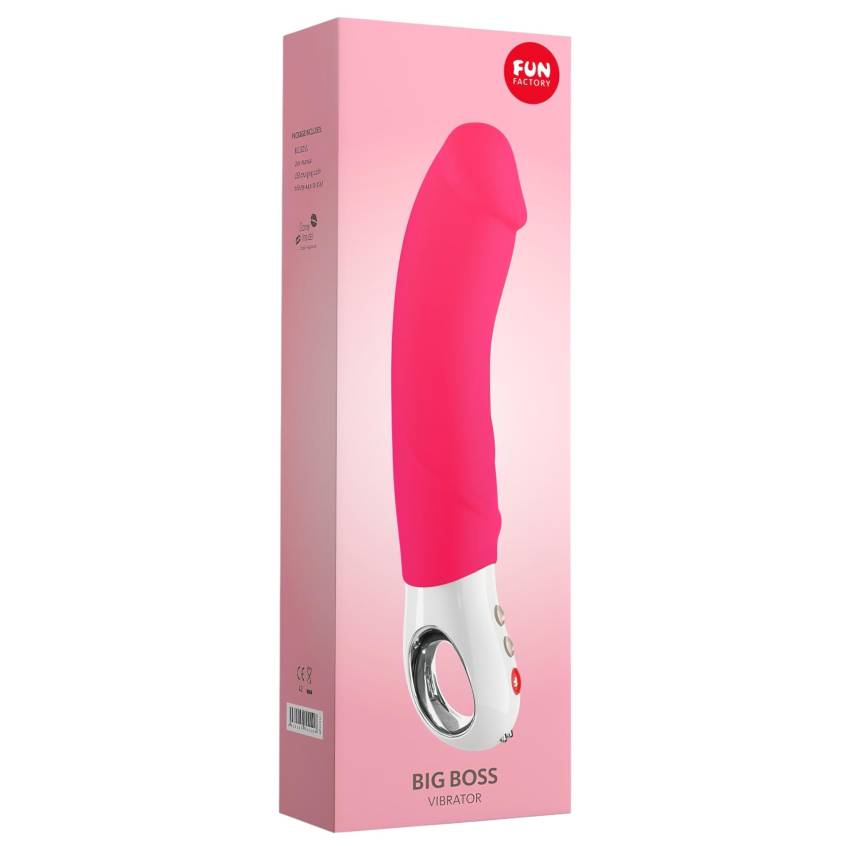 Fun Factory Big Boss - akkus, XL vibrátor (pink) - Image 2