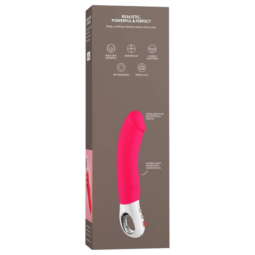 Fun Factory Big Boss - akkus, XL vibrátor (pink) - Image 3