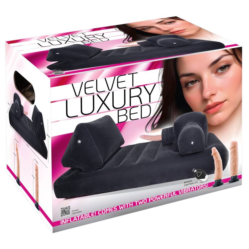 You2Toys Velvet Luxury - szexgép, beépített ággyal (fekete) - Image 2