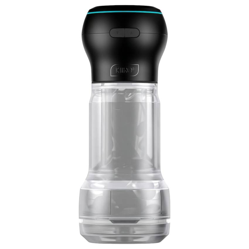 Kiiroo feel Pocket & PowerBlow - interaktív maszturbátor (átlátszó)