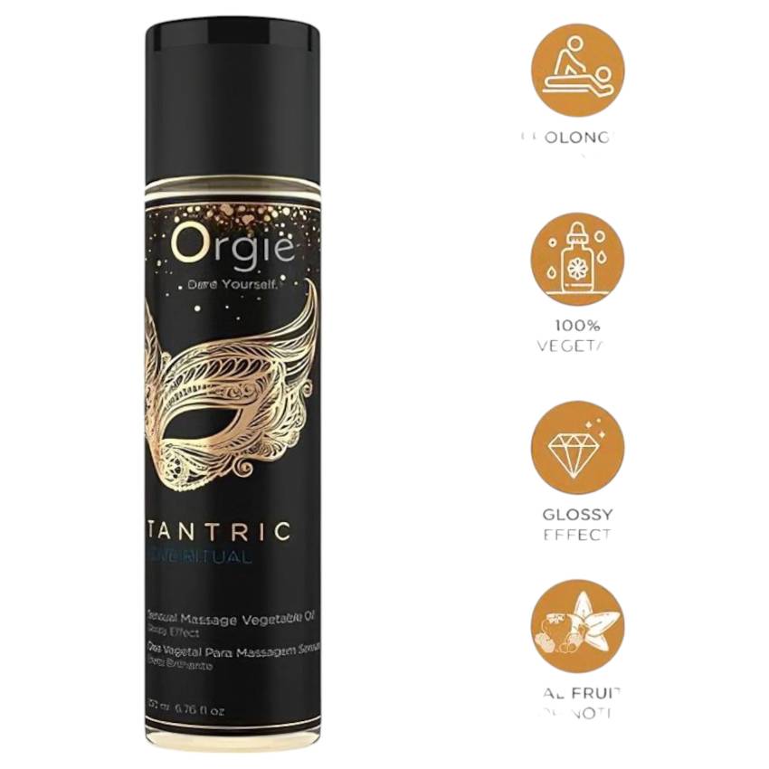 Orgie Tantric Love - érzéki masszázsolaj (200ml) - Image 2