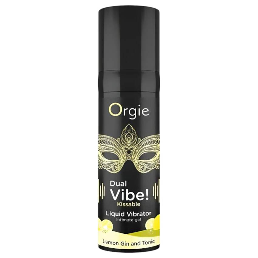 Orgie Dual Vibe - unisex folyékony vibrátor - Gin Tonic (15ml) - Image 2