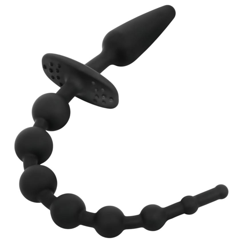 EasyToys - 2in1 anál plug (fekete) - Image 3