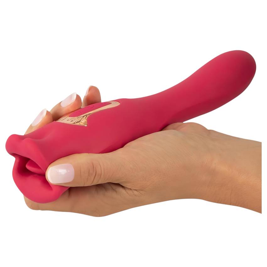 You2Toys - 2in1 nyelves vibrátor (pink) - Image 5
