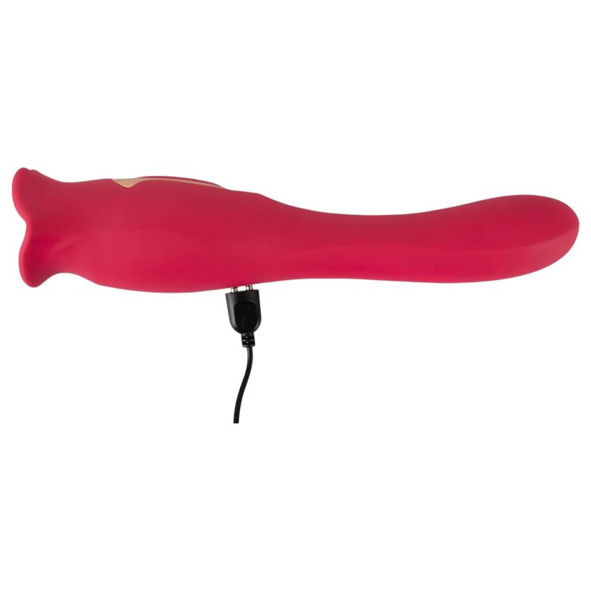 You2Toys - 2in1 nyelves vibrátor (pink) - Image 6