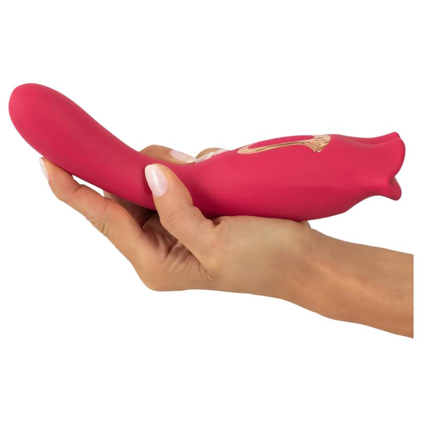 You2Toys - 2in1 nyelves vibrátor (pink) - Image 7