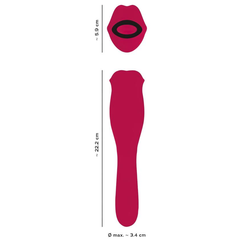You2Toys - 2in1 nyelves vibrátor (pink) - Image 9
