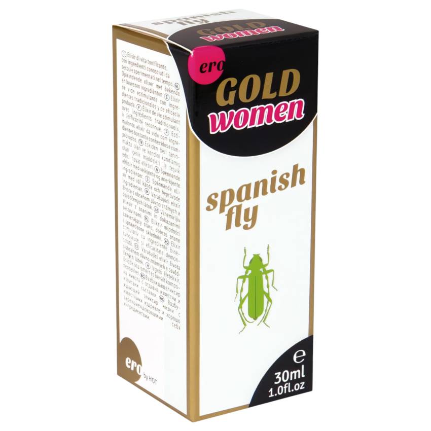 HOT Spanis Fly Gold Woman - afrodiziákum nőknek (30ml) - Image 3