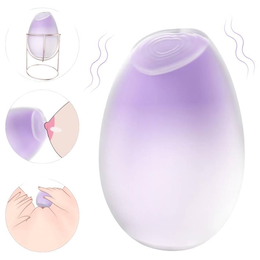 Sex HD - 2in1 bimbó- és csiklóizgató (lila) - Image 3