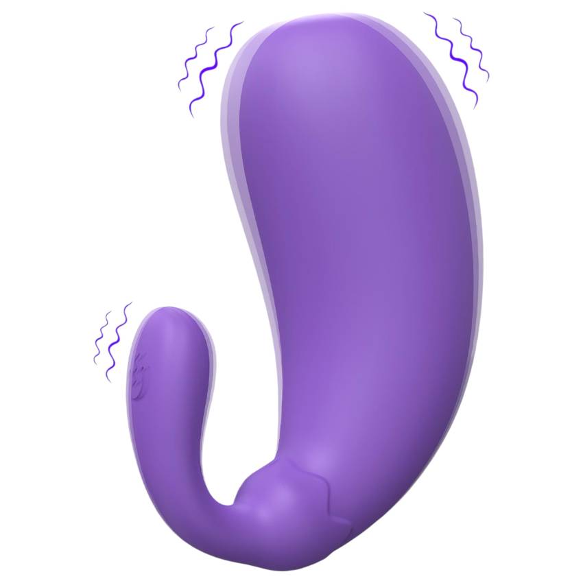Sex HD - padlizsán formájú vibrációs tojás (lila) - Image 2