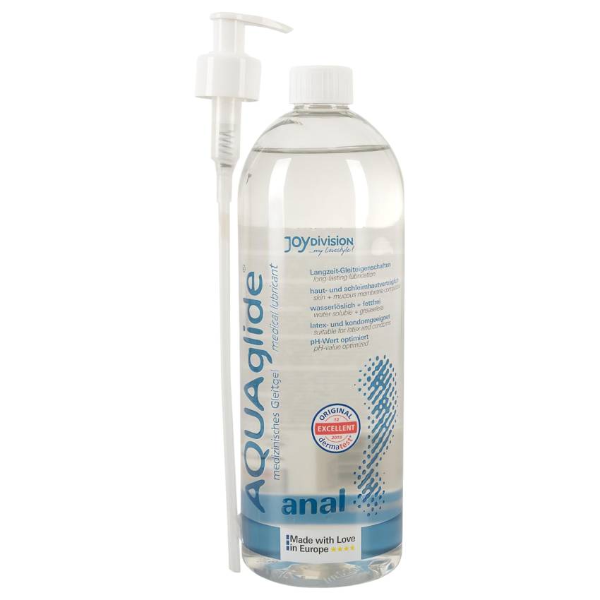 AQUAglide - vízbázisú anál síkosító (1000ml) - Image 2
