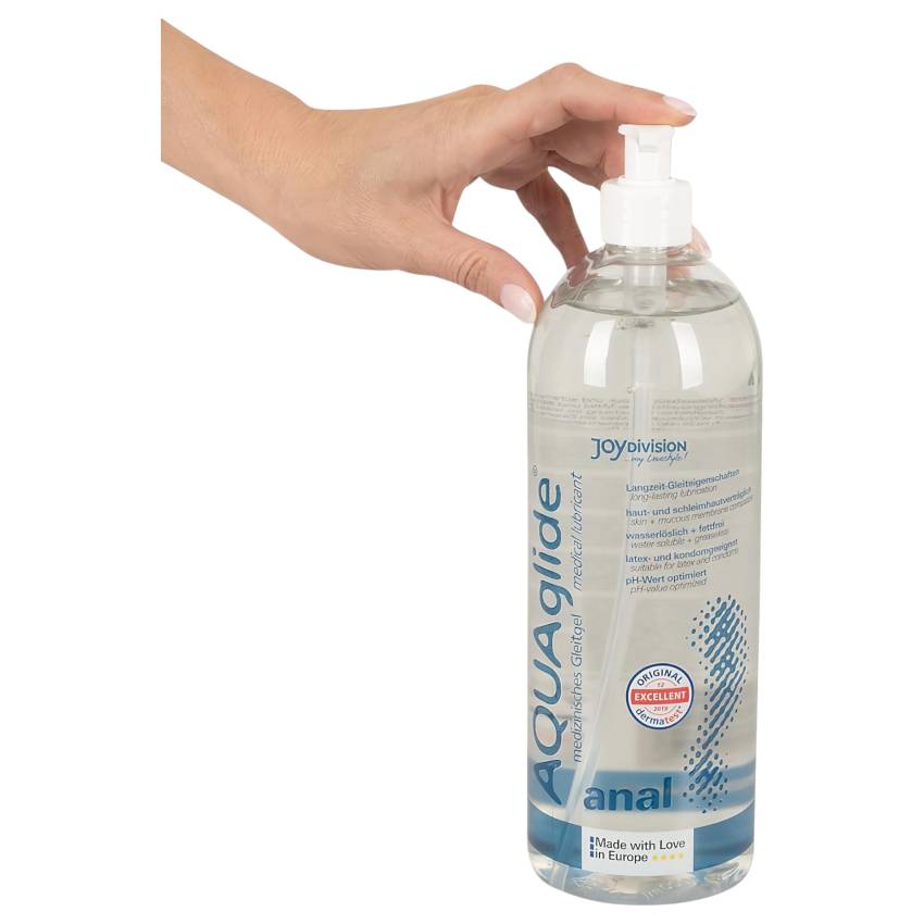 AQUAglide - vízbázisú anál síkosító (1000ml) - Image 3