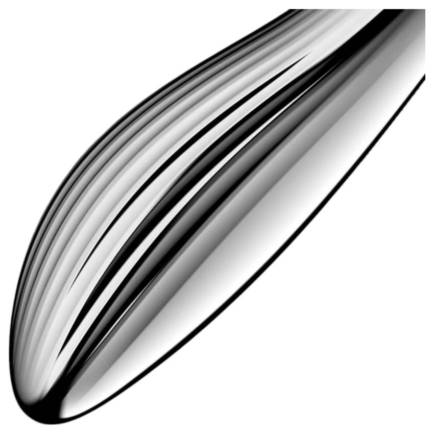 Satisfyer Pure Gravity 1 - bordázott acéldildó (ezüst) - Image 4