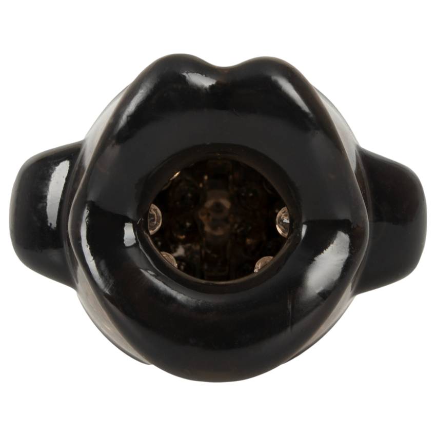 Stroker - szívó, rezgő maszturbátor (szürke) - Image 4