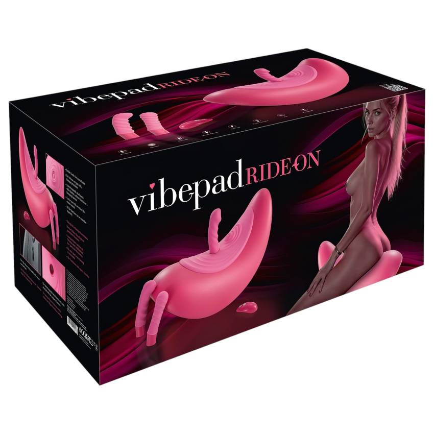 VibePad Rideon - pulzáló G-pont és csiklóizgató hinta (pink) - Image 2