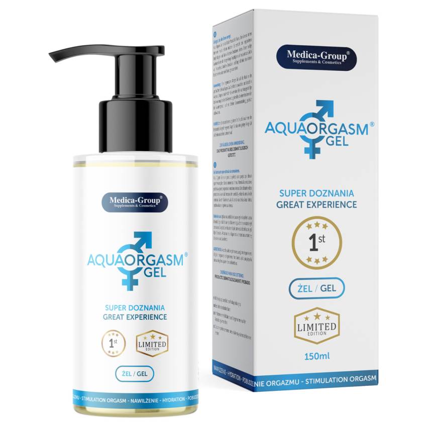 Aqua Orgasm Gel - hidratáló stimuláló gél (150ml)