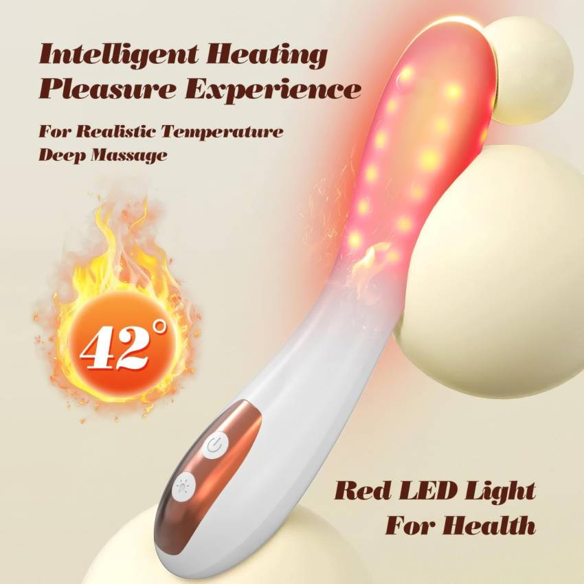 IntiGlow - Hüvelyfiatalító LED G-pont vibrátor (fehér) - - Image 3