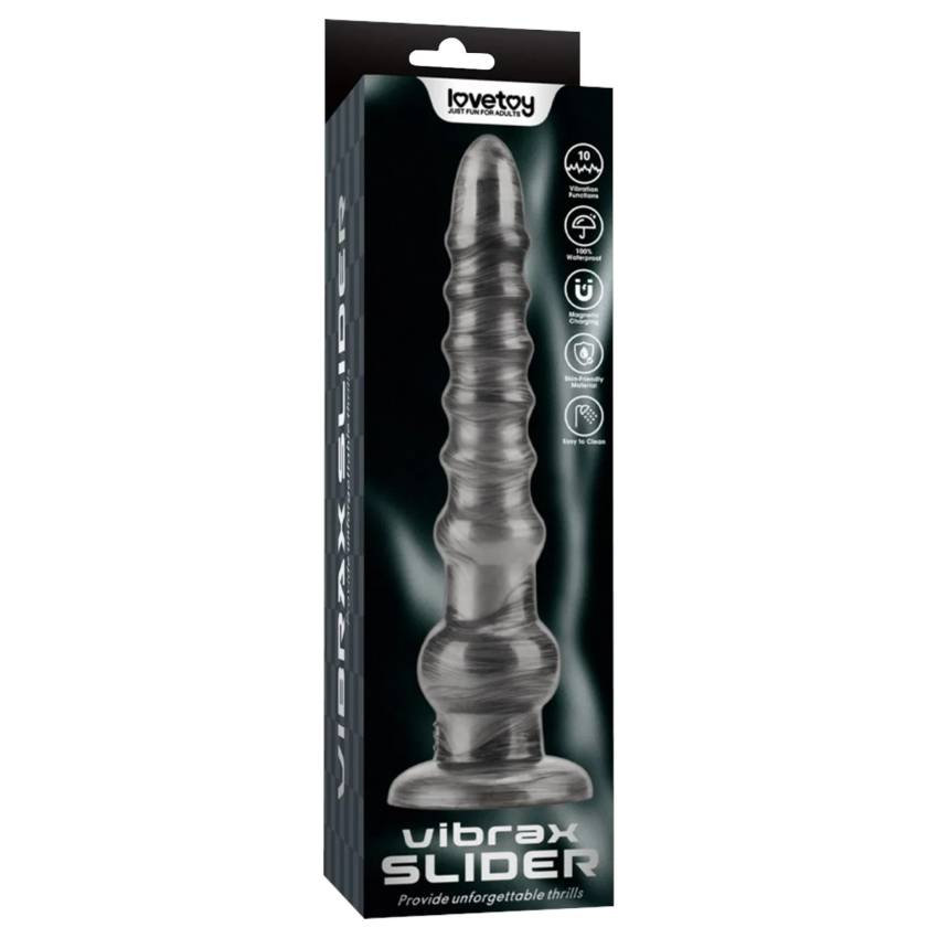 Lovetoy King Sized - extra nagy vibrátor - 32 cm (szürke) - Image 2