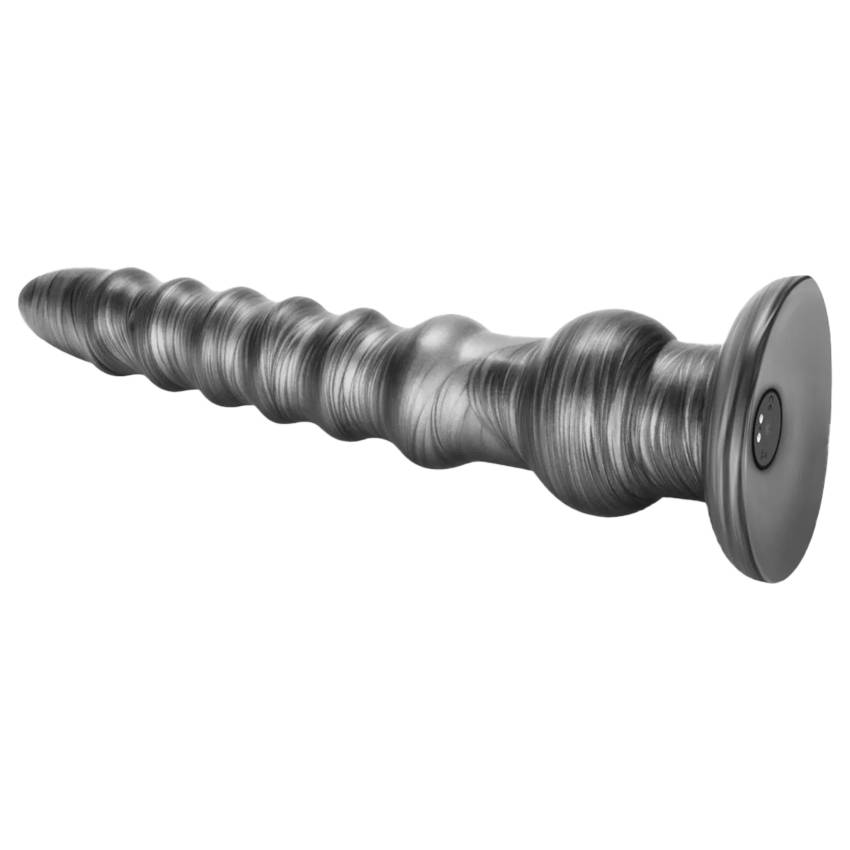 Lovetoy King Sized - extra nagy vibrátor - 32 cm (szürke) - Image 5