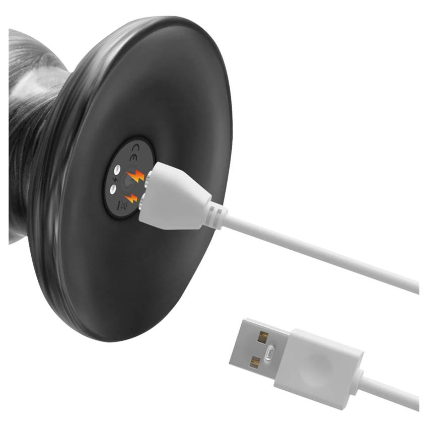 Lovetoy King Sized - extra nagy vibrátor - 32 cm (szürke) - Image 7