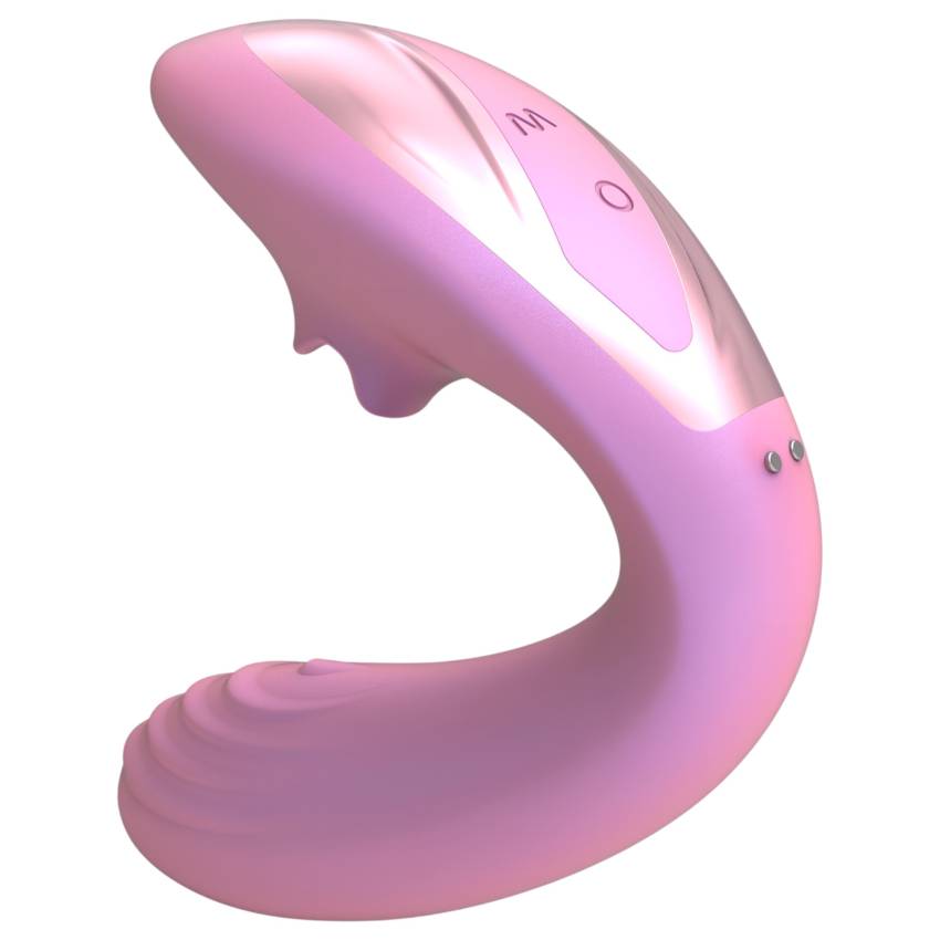 Tracy's Dog OG Lick - G-pont vibrátor és csiklóizgató (pink) - Image 5