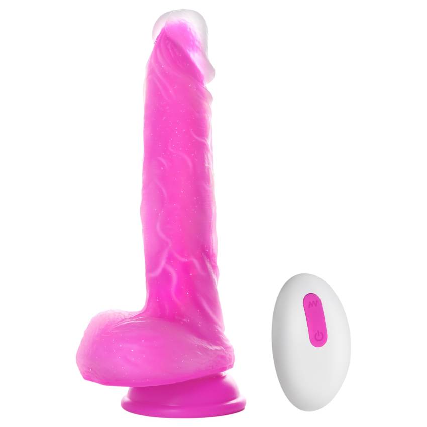 Tracy's Dog Jelivoy-Mid - élethű vibrátor - 20cm (pink)